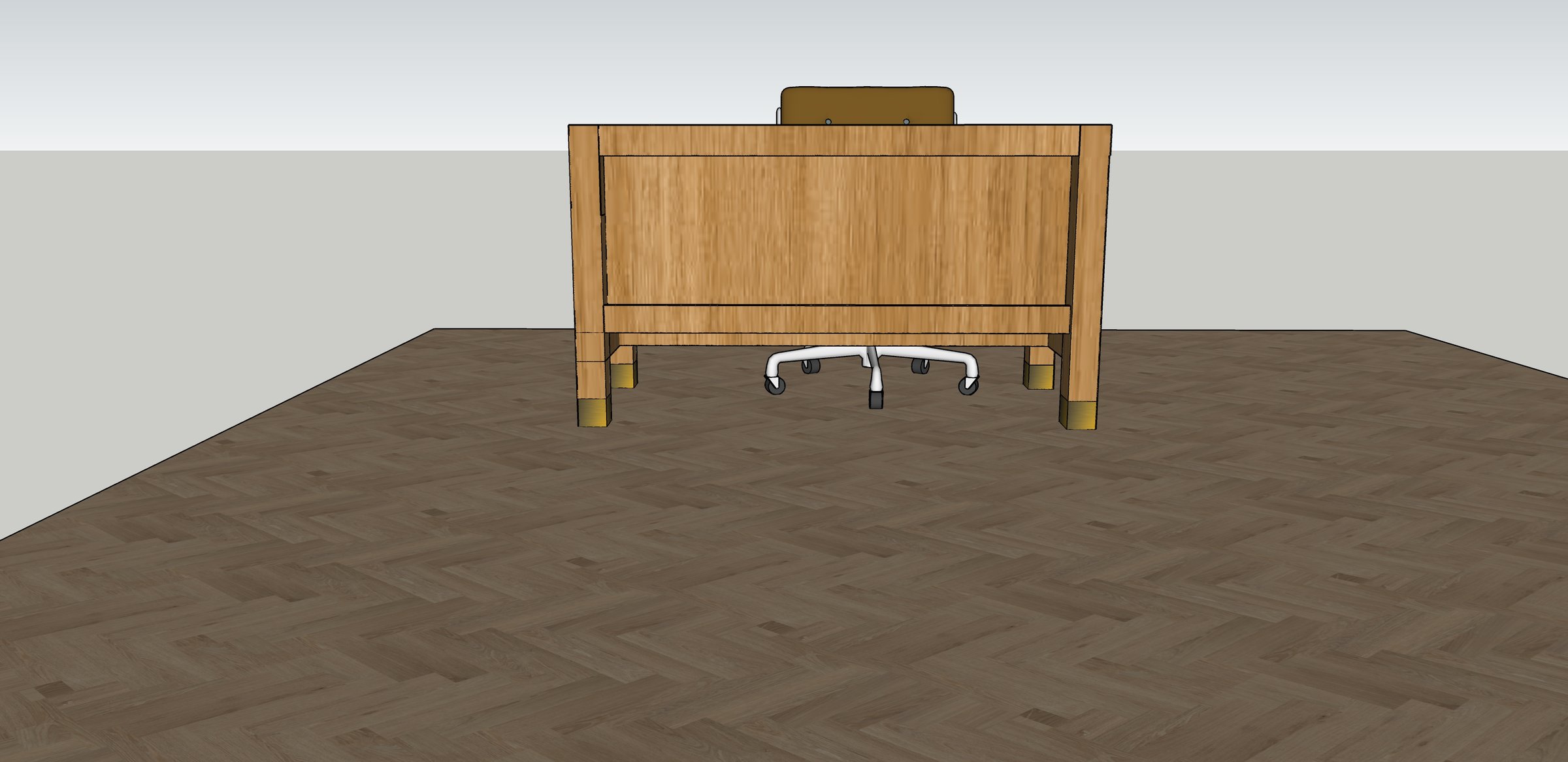 Desk — original drawing 6