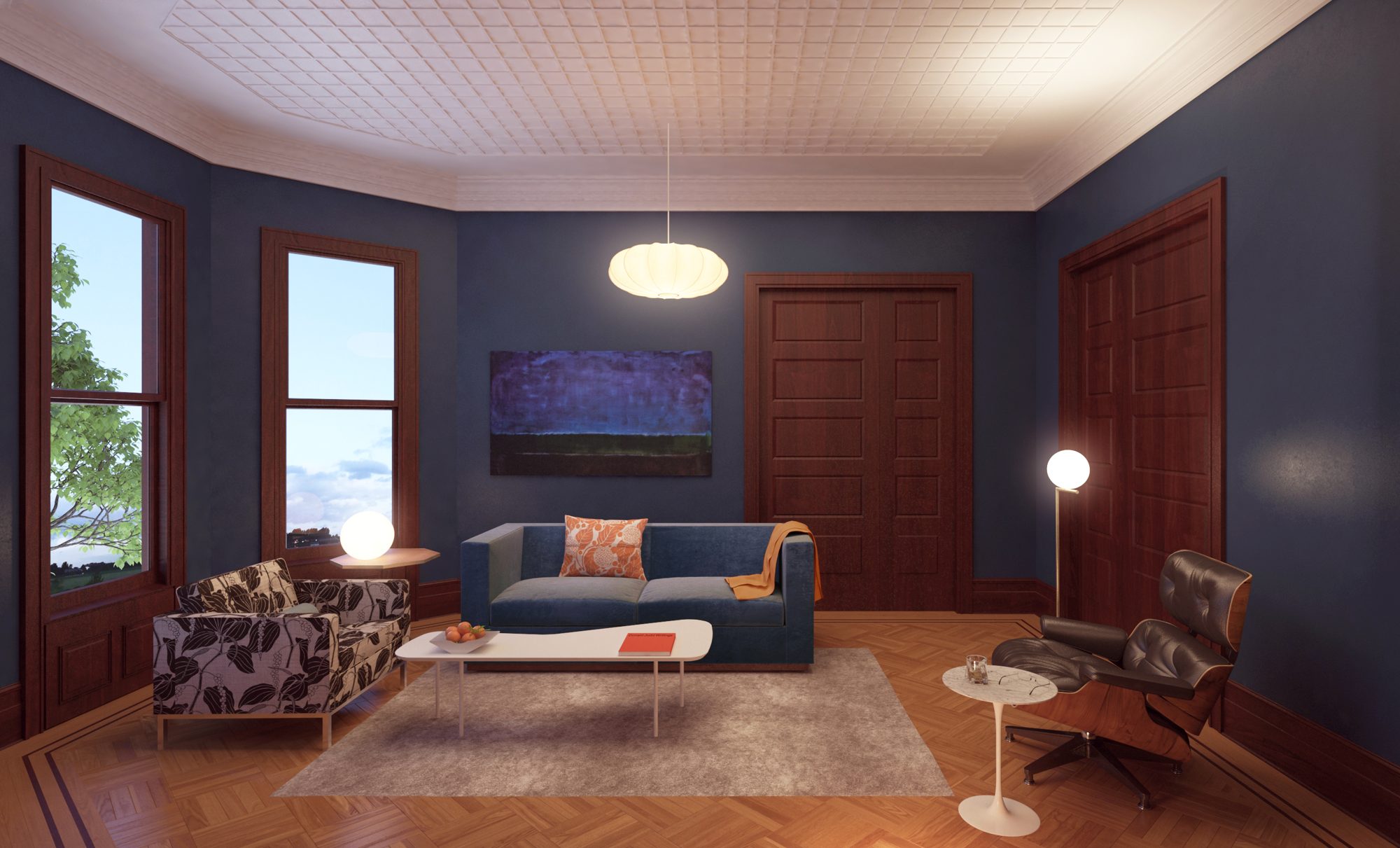 Private Residence Library — Lefferts Garden — view 4