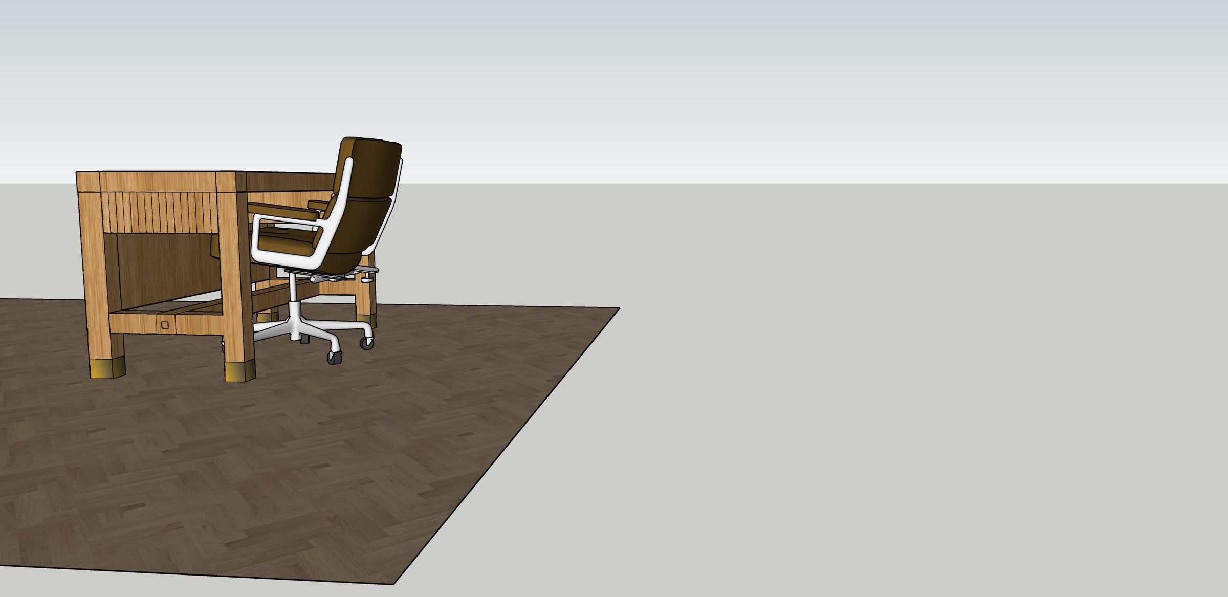 Desk — original drawing 7