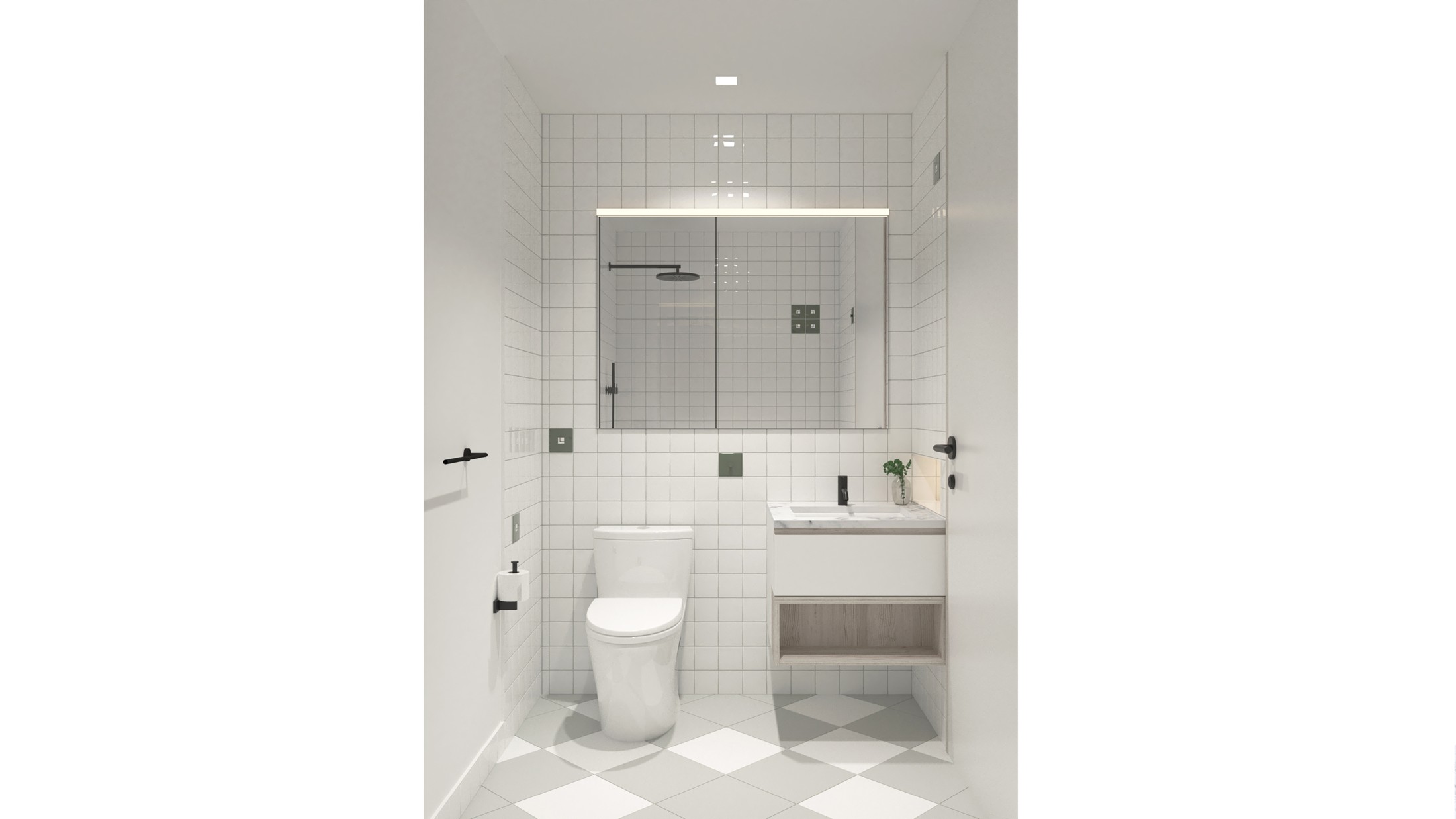 406 Lefferts Square — Apt 2A, Second Bathroom 3