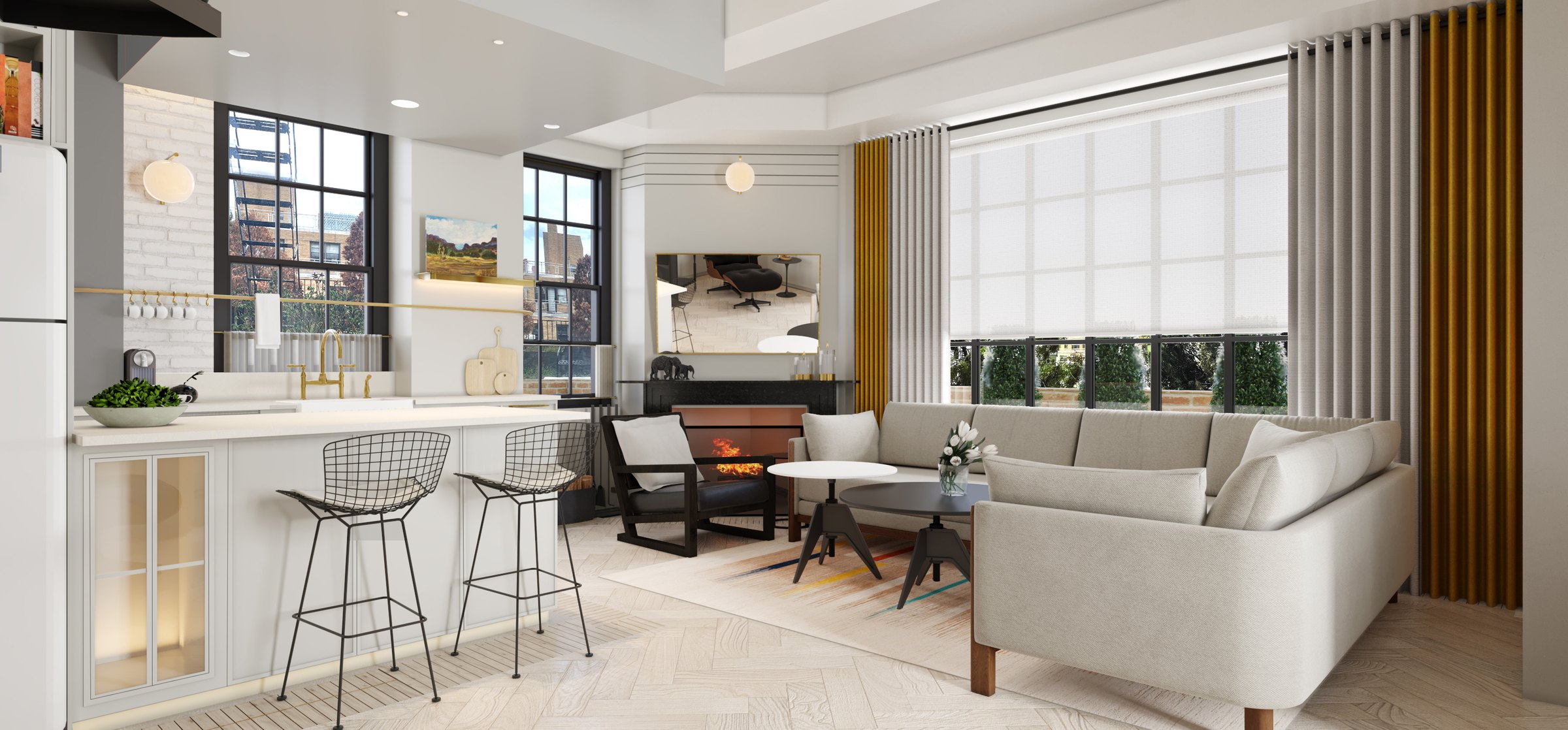 Private Residence — Upper East Side Penthouse — view 2