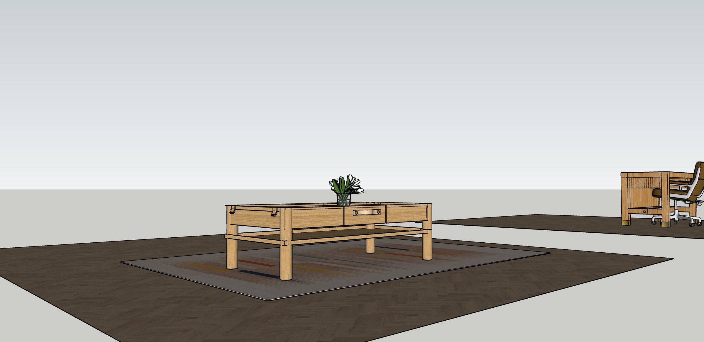 Coffee Table — original drawing 2