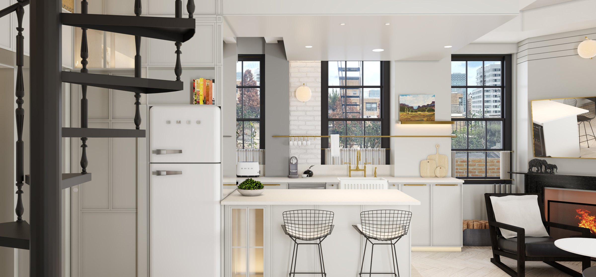 Private Residence — Upper East Side Penthouse — view 3