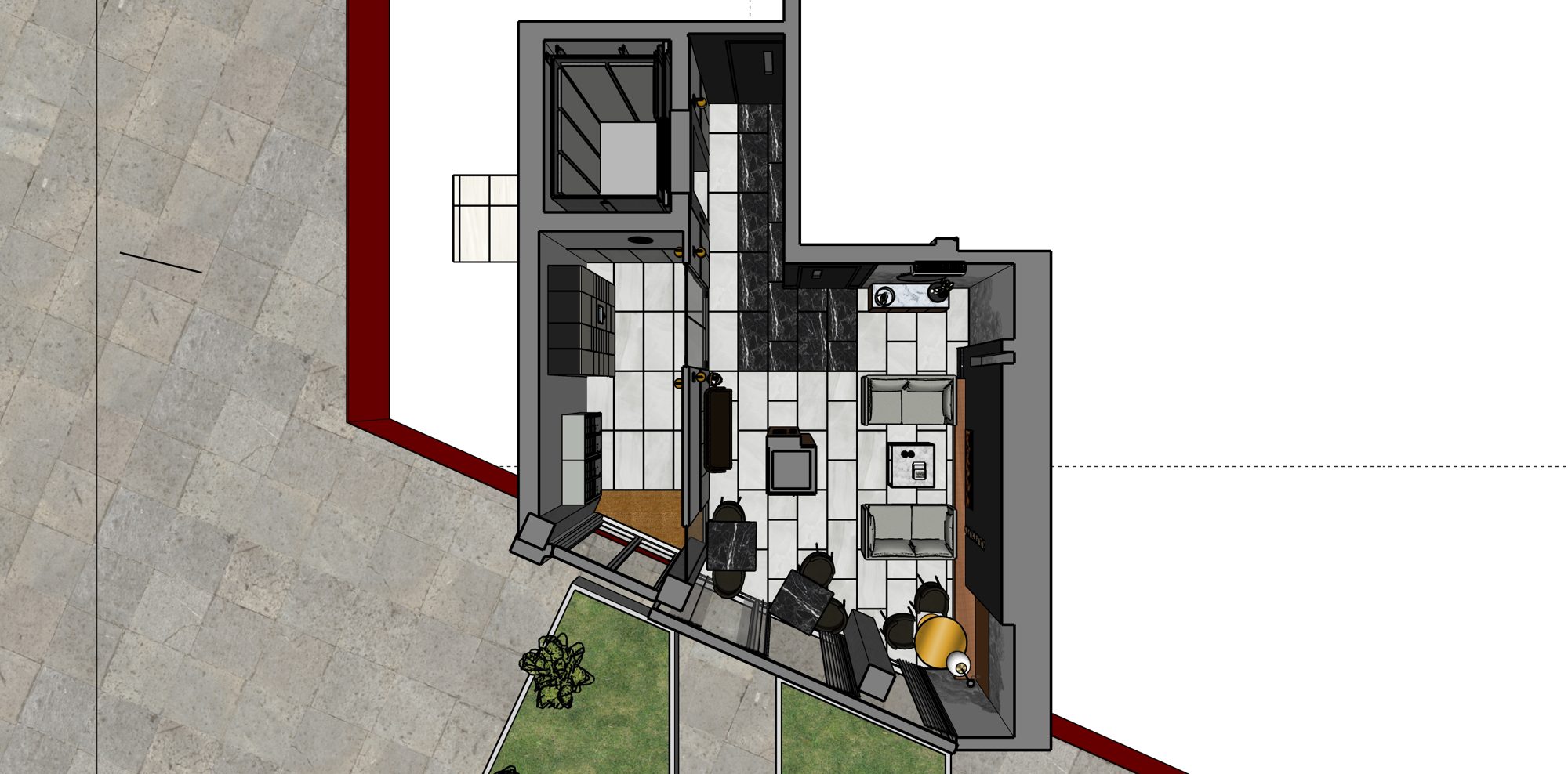733 Ocean Parkway — The Arbor — original drawing 16
