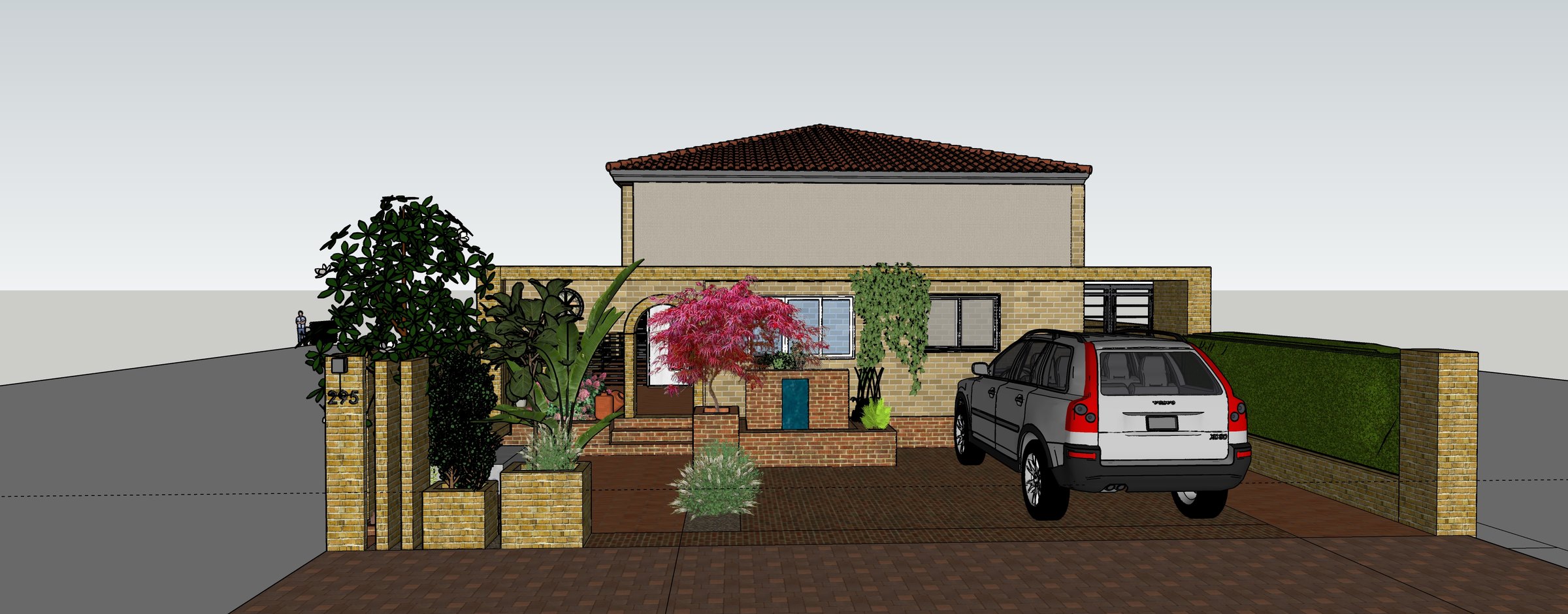 Private Residence — Mill Basin — original drawing 2