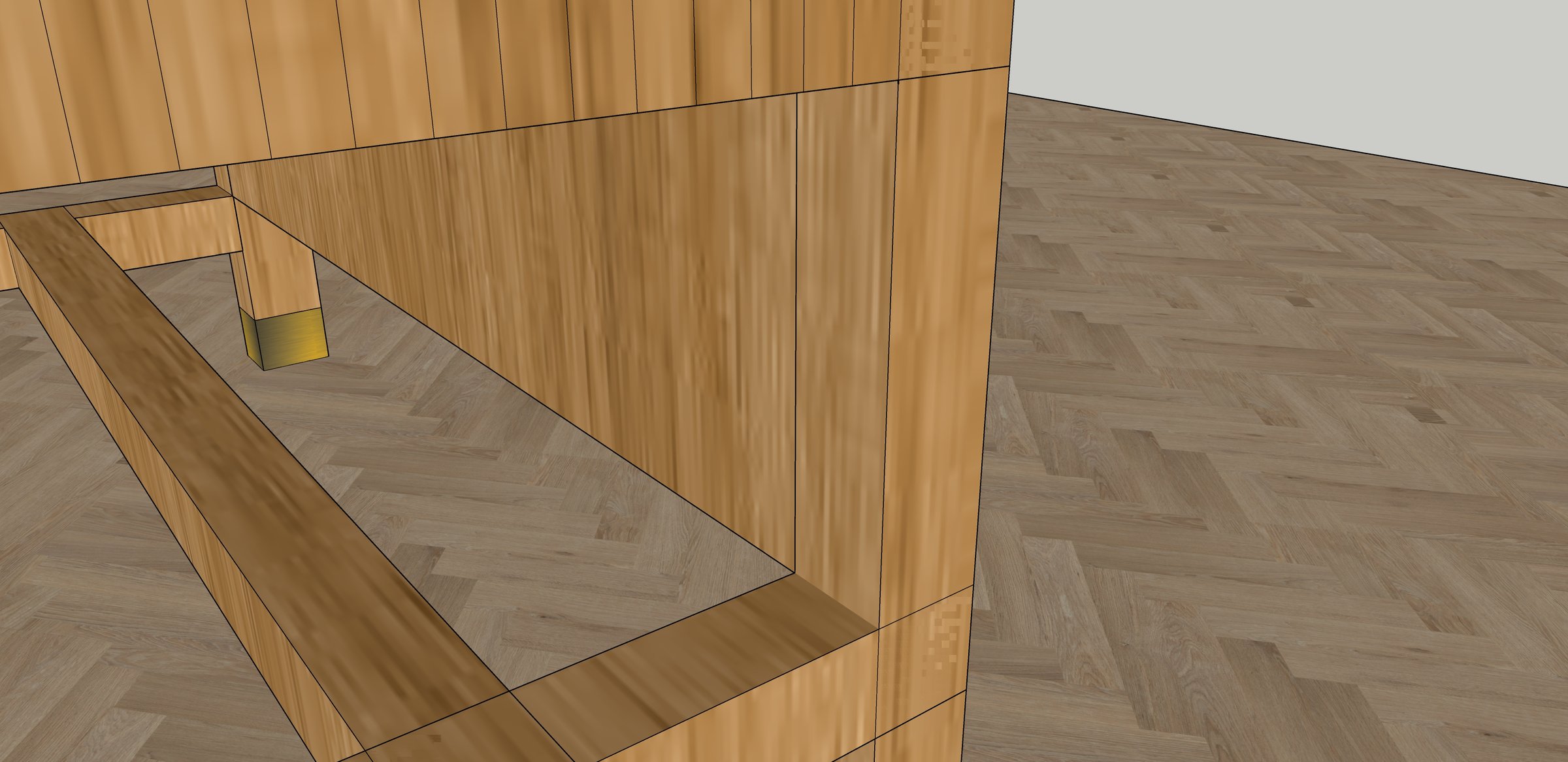 Desk — original drawing 10