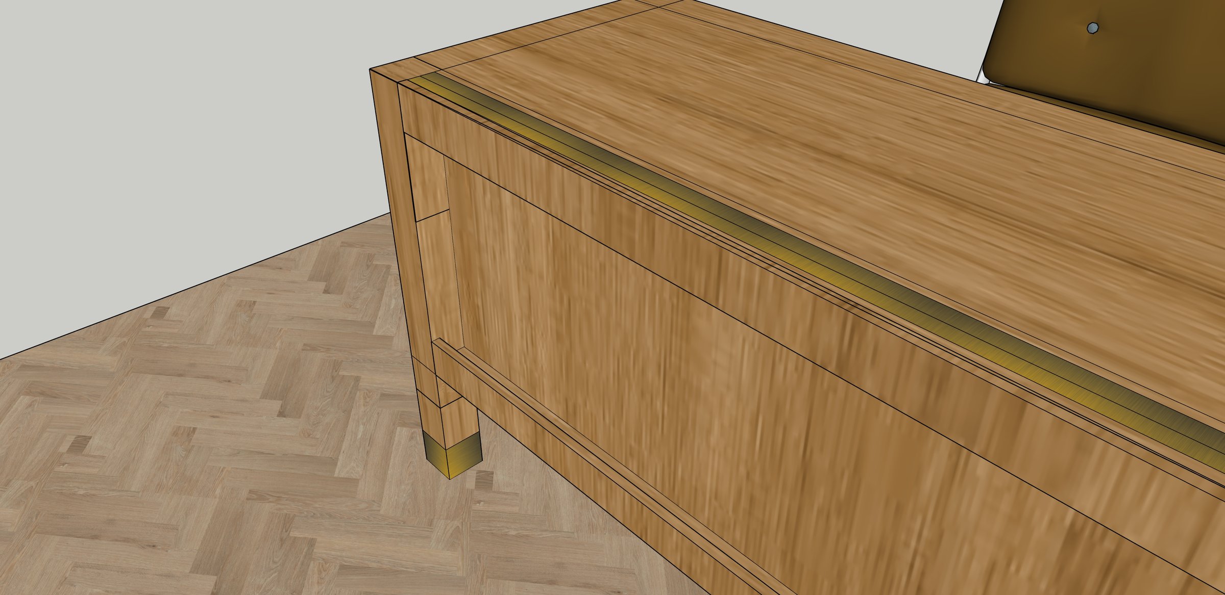 Desk — original drawing 5