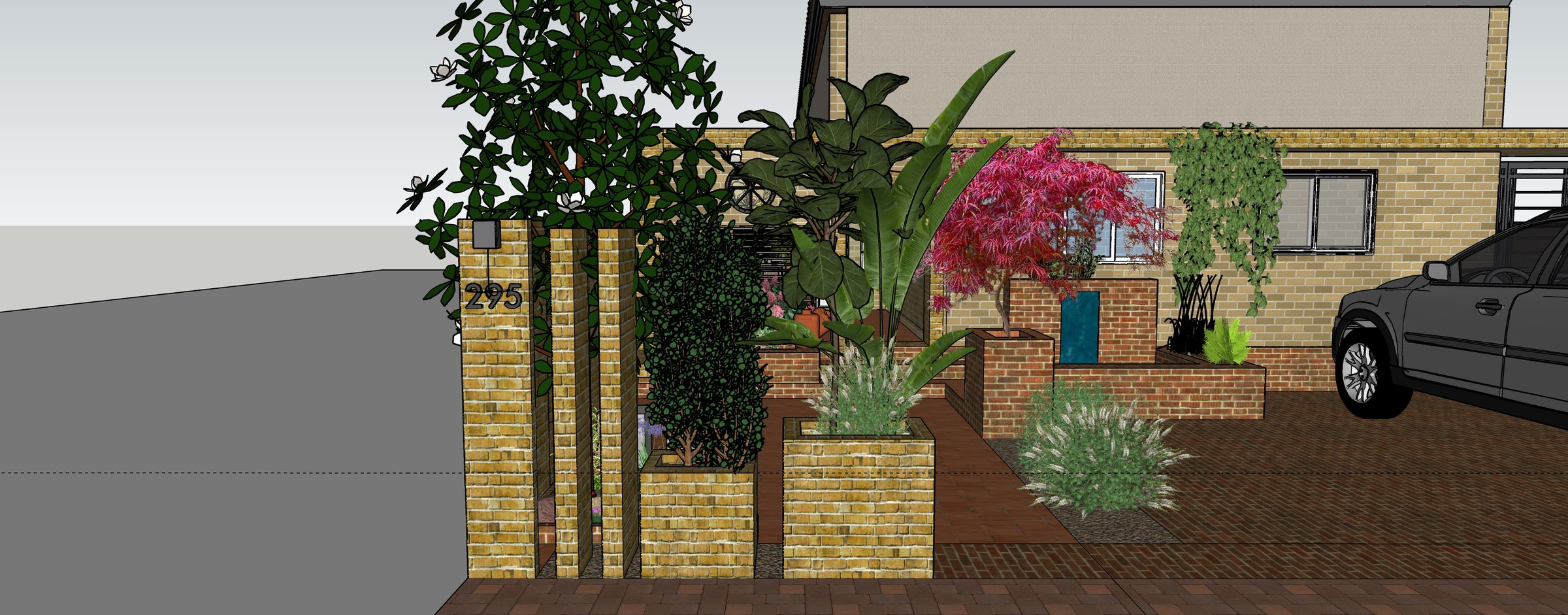Private Residence — Mill Basin — original drawing 1