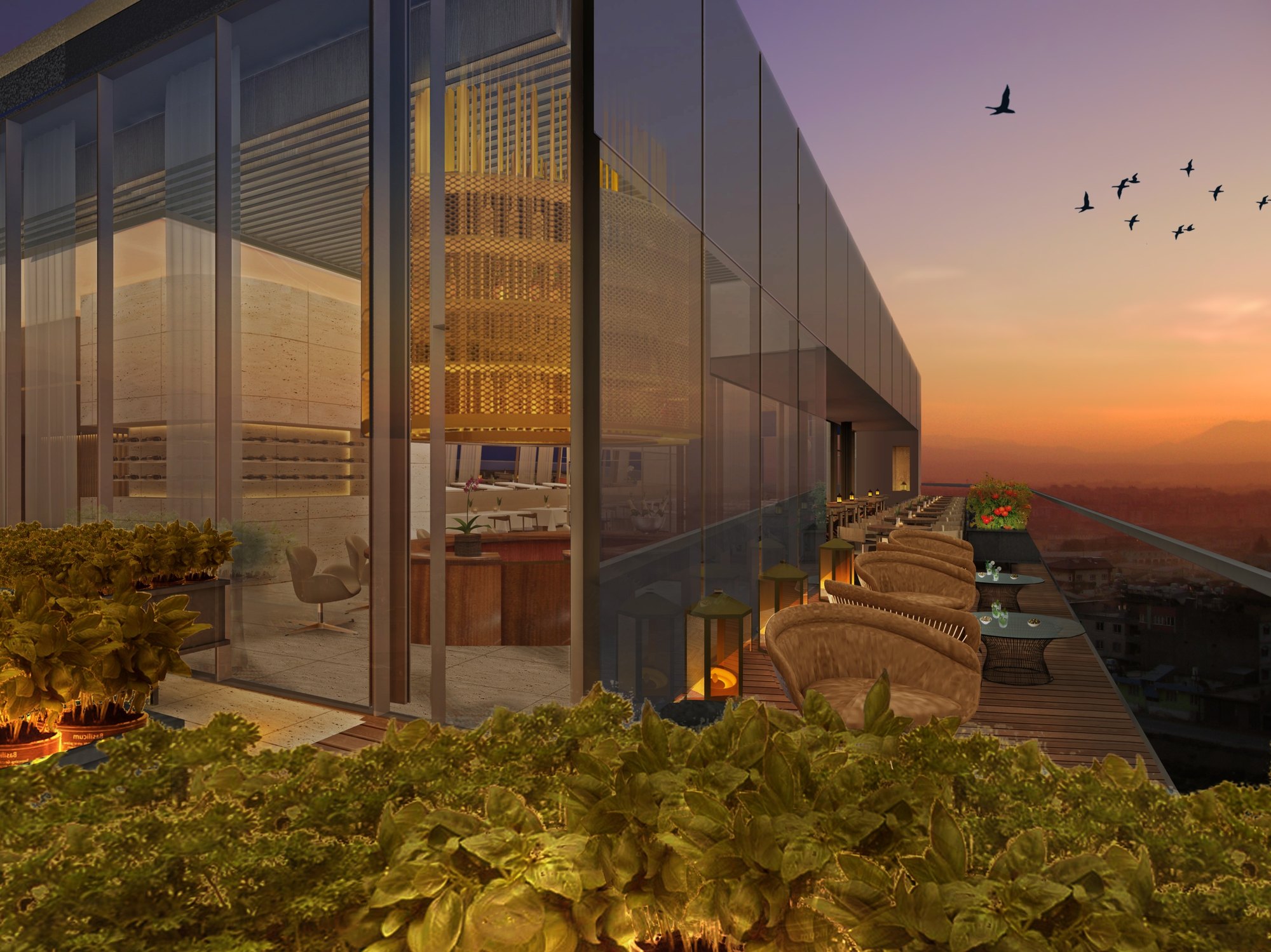 Museum Hotel Antakya — Rooftop Restaurant — view 3