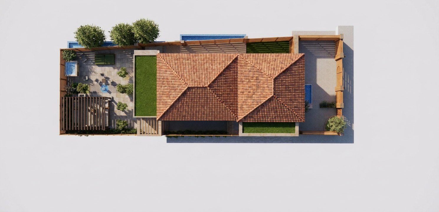 Private Residence — Mill Basin — Revised design, Front Entry 1